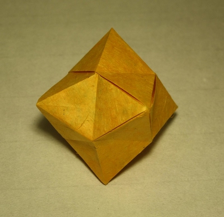Origami Stellated cube by John Montroll on giladorigami.com