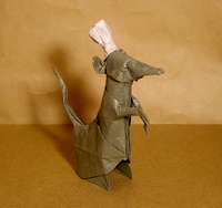 Origami Chef rat by Nguyen Hung Cuong on giladorigami.com