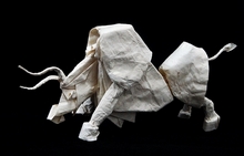 Origami Bull by Andrey Ermakov on giladorigami.com