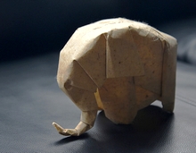 Origami Elephant by Beth Johnson on giladorigami.com