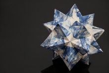 Origami Sky scraper kusudama by Usman Rosyidhi on giladorigami.com