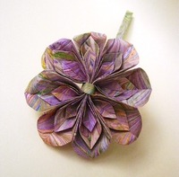 Origami Composite flower by Gustavo del Alamo on giladorigami.com