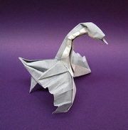 Origami Goose by Antonio Chavez Armas on giladorigami.com