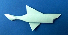 Origami Shark by Victor Coeurjoly on giladorigami.com