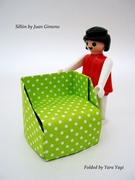 Origami Armchair by Juan Gimeno on giladorigami.com