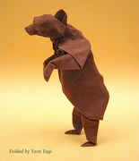 Origami Bear by Juan Gimeno on giladorigami.com