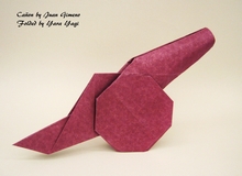 Origami Canonn by Juan Gimeno on giladorigami.com