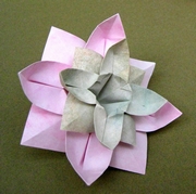 Origami Flower with 8 petals by Francesco Guarnieri on giladorigami.com