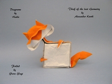 Origami Thief of the last geometry by Alexander Kurth on giladorigami.com