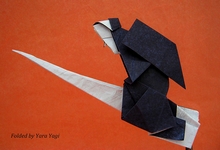 Origami Witch by Luigi Leonardi on giladorigami.com