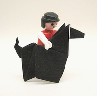 Origami Dog by Eduardo Santos on giladorigami.com