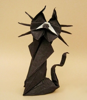 Origami Cat by Sebastien Limet (Sebl) on giladorigami.com