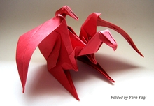 Origami Dragon by Graciela Vicente Rafales on giladorigami.com