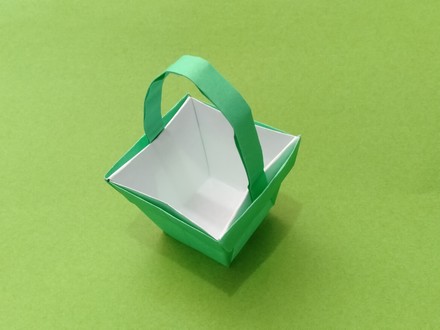 Origami Basket by Aldo Putignano on giladorigami.com