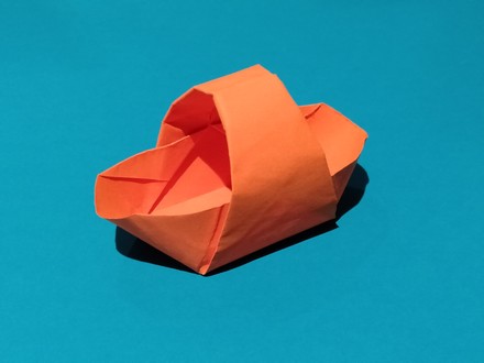 Origami Basket by Juan Pablo Cruz on giladorigami.com