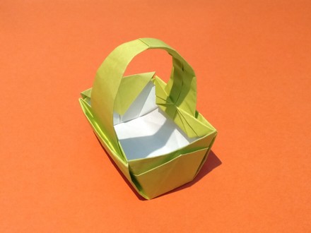 Origami Basket by Ryo Aoki on giladorigami.com