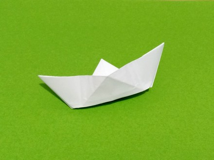 Origami Boat (hat-boat) by Traditional on giladorigami.com