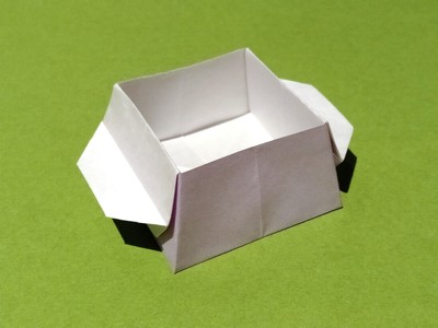 Origami Box with handles by Philip Shen on giladorigami.com