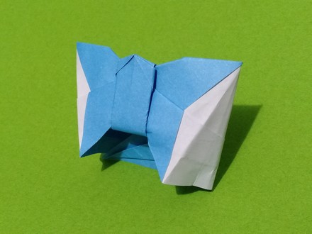 Origami Butterfly ring by Kawate Ayako on giladorigami.com