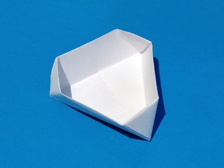 Origami Candleholder unit by Assia Brill on giladorigami.com