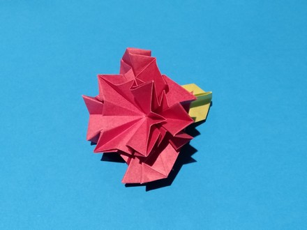Origami Carnation by Makoto Yamaguchi on giladorigami.com
