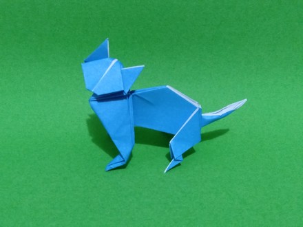 Origami Cat by Matsuno Yukihiko on giladorigami.com