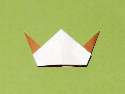 Origami Celtic helmet by Traditional on giladorigami.com