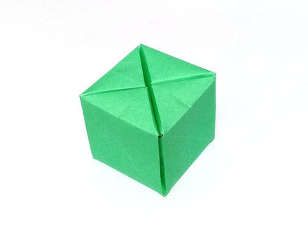 Origami Cube by Philip Shen on giladorigami.com