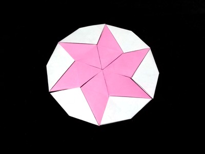 Origami Dodecagon dissection by Nick Robinson on giladorigami.com
