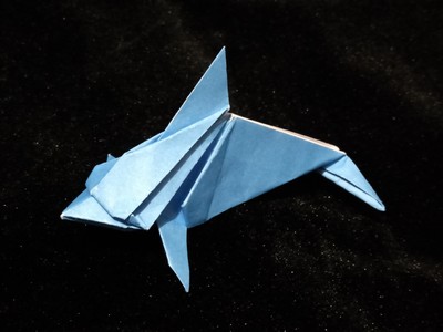 Origami Dolphin by Yamakita Katsuhiko on giladorigami.com