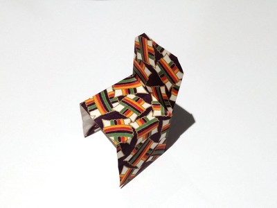 Origami Easy chair by Mark Bolitho on giladorigami.com