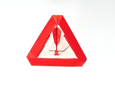Origami Exclamation mark by KuCha (Mai Mingliang) on giladorigami.com