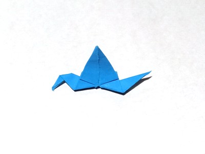 Origami Flapping bird by Dokuohtei Nakano on giladorigami.com
