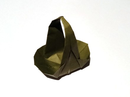 Origami Flower basket by Philip Shen on giladorigami.com