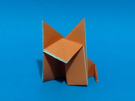 Origami Fox by Mitsuo Okuda on giladorigami.com