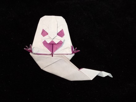 Origami Ghost by Jacky Chin on giladorigami.com