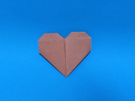Origami Heart by Asahi Isamu on giladorigami.com