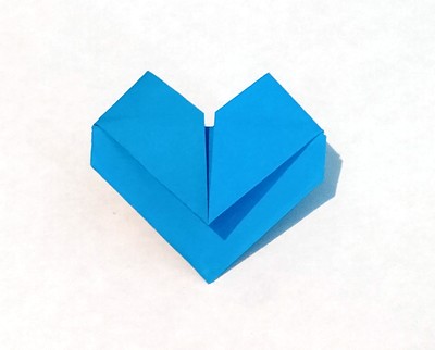 Origami Heart letter by Elsje van der Ploeg on giladorigami.com