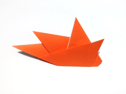 Origami Hedgehog by Michal Kosmulski on giladorigami.com