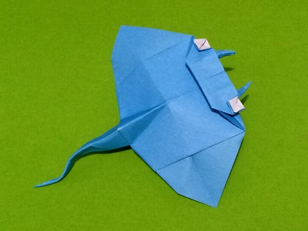 Origami Manta ray by Mindaugas Cesnavicius on giladorigami.com