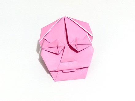 Origami Mask by Adolfo Cerceda on giladorigami.com