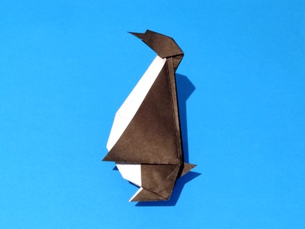 Origami Penguin by Adolfo Cerceda on giladorigami.com