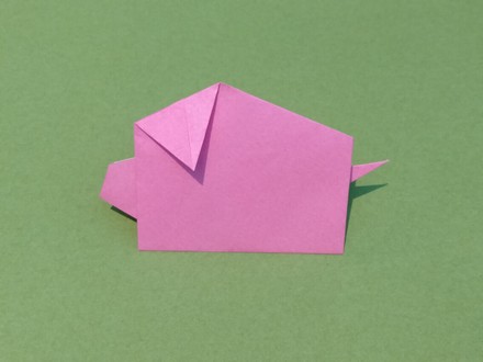 Origami Pig by tj3815 on giladorigami.com