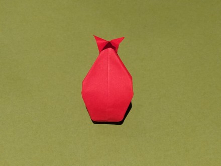Origami Pomegranate by Reza Sarvi on giladorigami.com