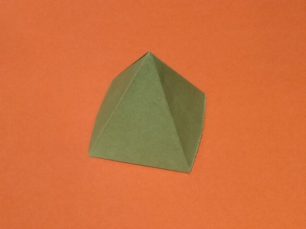Origami Pyramid case by Toshikazu Kawasaki on giladorigami.com