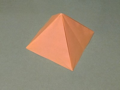 Origami Pyramid by Kunihiko Kasahara on giladorigami.com