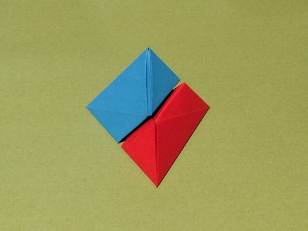 Origami Pyramid puzzle by Didier Boursin on giladorigami.com