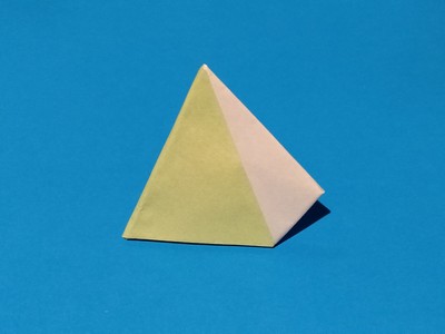Origami Pyramid by Tomo Ogawa on giladorigami.com