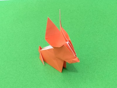 Origami Rabbit by Jyh-Chang Su on giladorigami.com