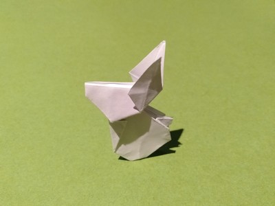Origami Rabbit by Alexander Tupin on giladorigami.com